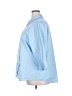 Port Authority Blue 3/4 Sleeve Button-Down Shirt Size 4XL - photo 5