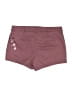 Express Hearts Burgundy Shorts Size 8 - photo 2