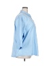 Port Authority Blue 3/4 Sleeve Button-Down Shirt Size 4XL - photo 4