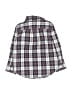 Janie and Jack 100% Cotton Plaid Gray Long Sleeve Button-Down Shirt Size 12-18 mo - photo 2