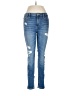 Hollister Hearts Blue Jeans Size 7 - photo 1