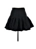 American Apparel 100% Polyester Solid Black Formal Skirt Size S - photo 1