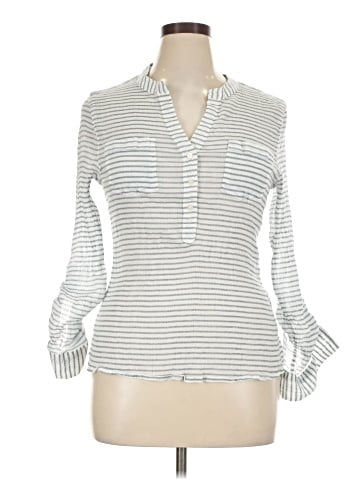Carve Designs Long Sleeve Blouse (view 1)