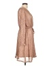 Maurices Metallic Tan Cocktail Dress Size L - photo 4