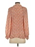 Tucker 100% Silk Orange 3/4 Sleeve Silk Top Size XXS - photo 2