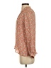 Tucker 100% Silk Orange 3/4 Sleeve Silk Top Size XXS - photo 5