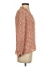Tucker 100% Silk Orange 3/4 Sleeve Silk Top Size XXS - photo 4