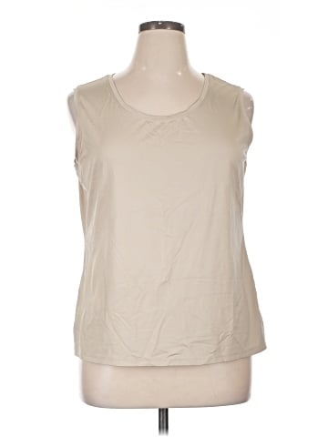Dana Buchman Sleeveless T-Shirt (view 1)