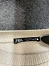 Zara Solid Ivory Pullover Sweater Size M - photo 7