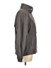 Gallery 100% Polyester Solid Gray Jacket Size L - photo 4