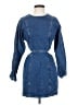 MNG Blue Casual Dress Size XS - photo 1