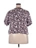 Old Navy Brown Short Sleeve Blouse Size 2X - photo 2