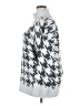 Vince Camuto Houndstooth Silver Turtleneck Sweater Size 3X - photo 5