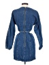 MNG Blue Casual Dress Size XS - photo 2