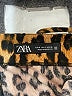 Zara Animal Print Brown Cocktail Dress Size S - photo 7