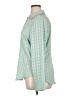 Worthington 100% Polyester Green Long Sleeve Blouse Size XL - photo 5