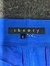 Theory Color Block Blue Wool Pants Size 0 - photo 7