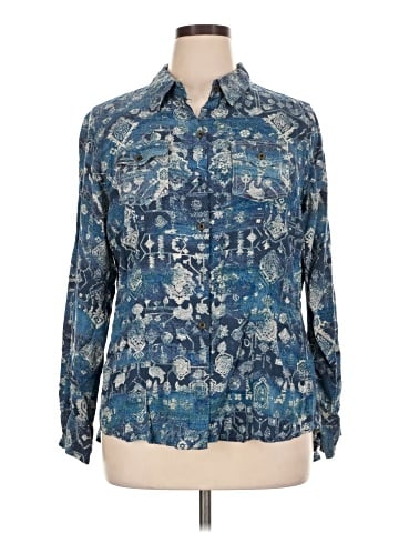 Lola P. Long Sleeve Blouse (view 1)