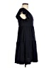 Max Studio Solid Black Casual Dress Size M - photo 4