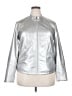 Torrid 100% Polyester Metallic Silver Jacket Size 2X Plus (2) - photo 1