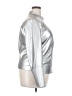 Torrid 100% Polyester Metallic Silver Jacket Size 2X Plus (2) - photo 4