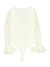 Francesca's Ivory Bodysuit Size M - photo 2