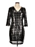 metaphor Tweed Silver Cocktail Dress Size 10 - photo 1
