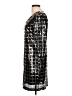 metaphor Tweed Silver Cocktail Dress Size 10 - photo 5