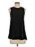 Stateside Black Sleeveless T-Shirt Size S - photo 1