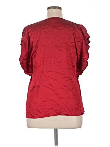 White House Black Market Short Sleeve Blouse (view 2)