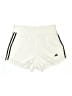 Adidas 100% Polyester Solid White Athletic Shorts Size M - photo 1