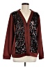 Bob Mackie Burgundy Jacket Size M - photo 1