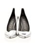 Calvin Klein Metallic Silver Heels Size 9 1/2 - photo 2
