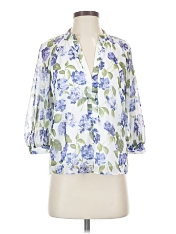 Amanda Uprichard 3/4 Sleeve Blouse (view 1)