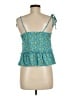 E&M Collection Teal Sleeveless Blouse Size M - photo 2