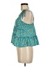 E&M Collection Teal Sleeveless Blouse Size M - photo 5