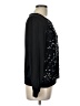 Cache 100% Polyester Black Long Sleeve Blouse Size L - photo 4