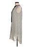 H&M 100% Polyester Polka Dots Gray Casual Dress Size 6 - photo 5