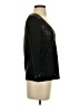 Cable & Gauge Black 3/4 Sleeve Top Size S - photo 4