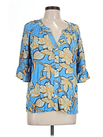 Tribal 3/4 Sleeve Blouse (view 1)