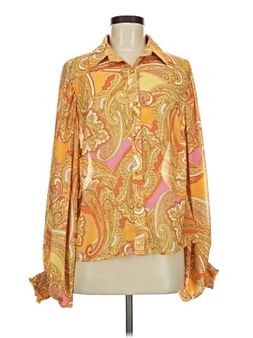 Flying Tomato Long Sleeve Blouse (view 1)