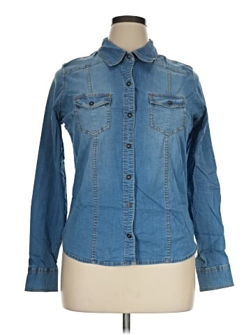 Guess Long Sleeve Button-Down Shirt (view 1)