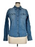 Guess Blue Long Sleeve Button-Down Shirt Size XL - photo 1