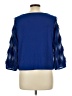 Ashley Stewart 100% Polyester Blue 3/4 Sleeve Blouse Size 10 Plus - photo 2
