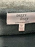 Dizzy Lizzy Metallic Black Skort Size M - photo 3