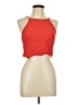 Forever 21 100% Rayon Red Sleeveless Blouse Size L - photo 1
