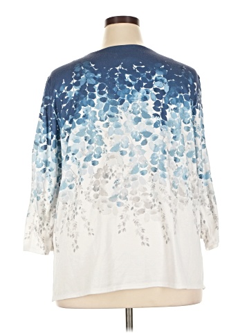 Alfred Dunner 3/4 Sleeve T-Shirt (view 2)