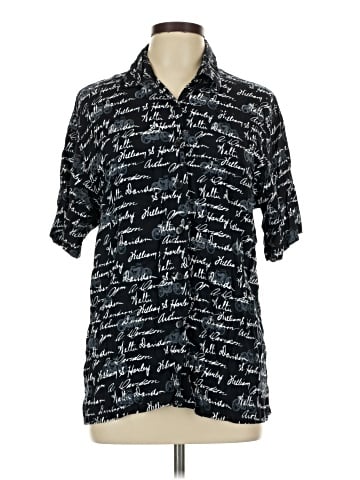 Harley Davidson Short Sleeve Button-Down Shirt (view 1)