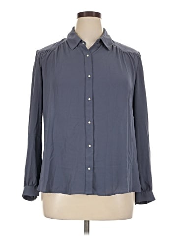 Express Long Sleeve Blouse (view 1)