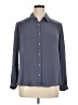 Express 100% Polyester Gray Long Sleeve Blouse Size XL - photo 1